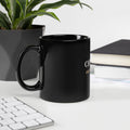 Pack & Paw Chill Dog Mug — 11 oz, handle on left, side view