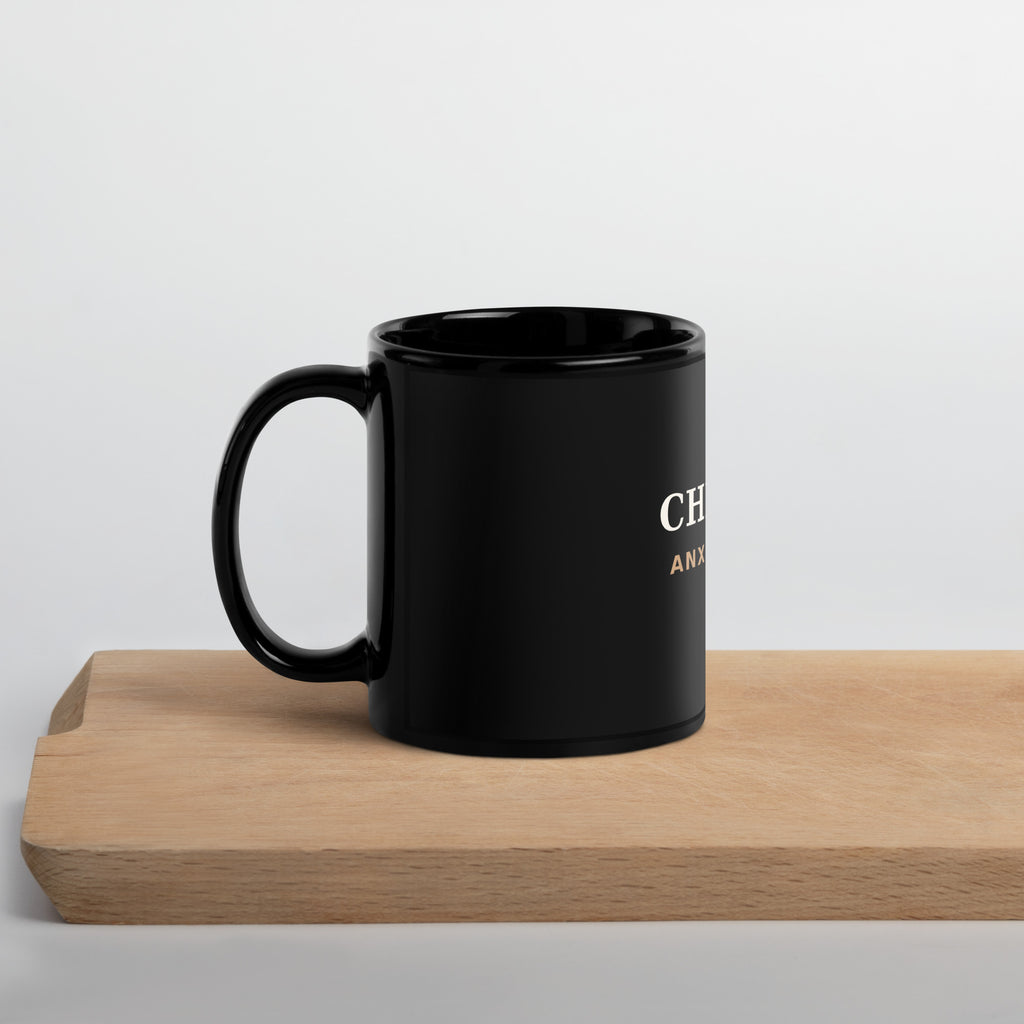 Pack & Paw Chill Dog Mug — 11 oz, handle on left, side view (2)